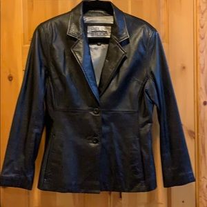Women’s leather  jacket size Medium
